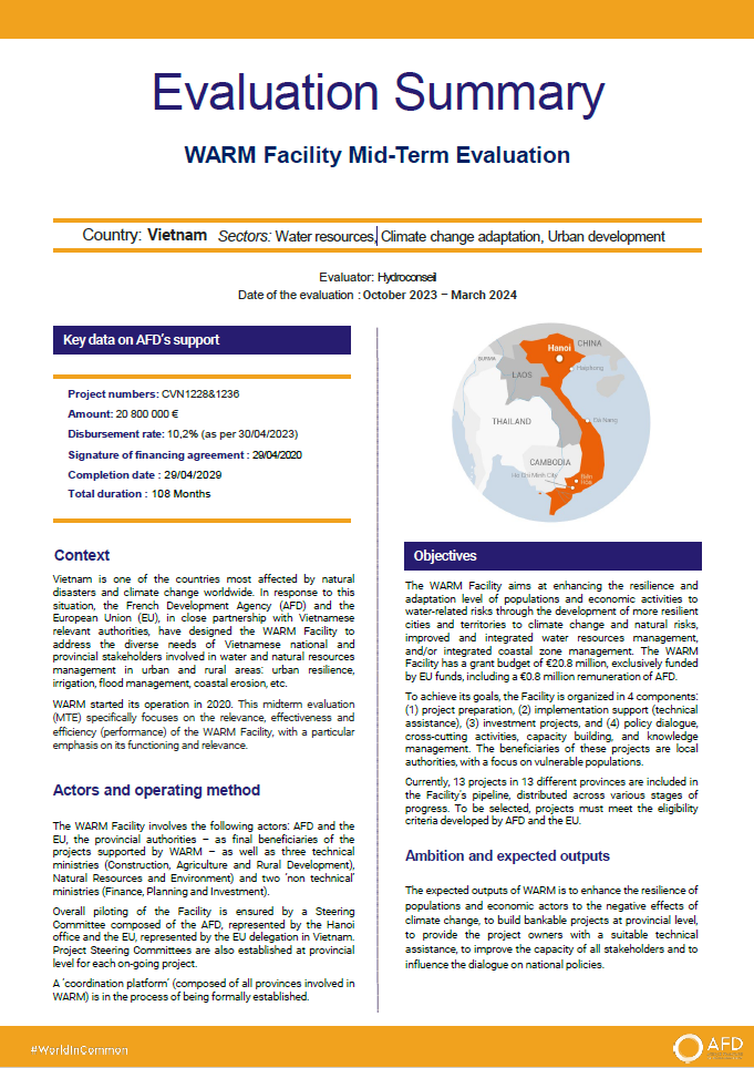 WARM Facility Mid-Term Evaluation